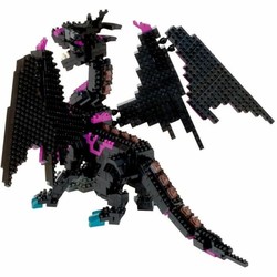 Juguetes construcción niños NANOBLOCK Dragón Bandai Deluxe