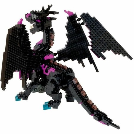 Juguetes construcción niños NANOBLOCK Dragón Bandai Deluxe