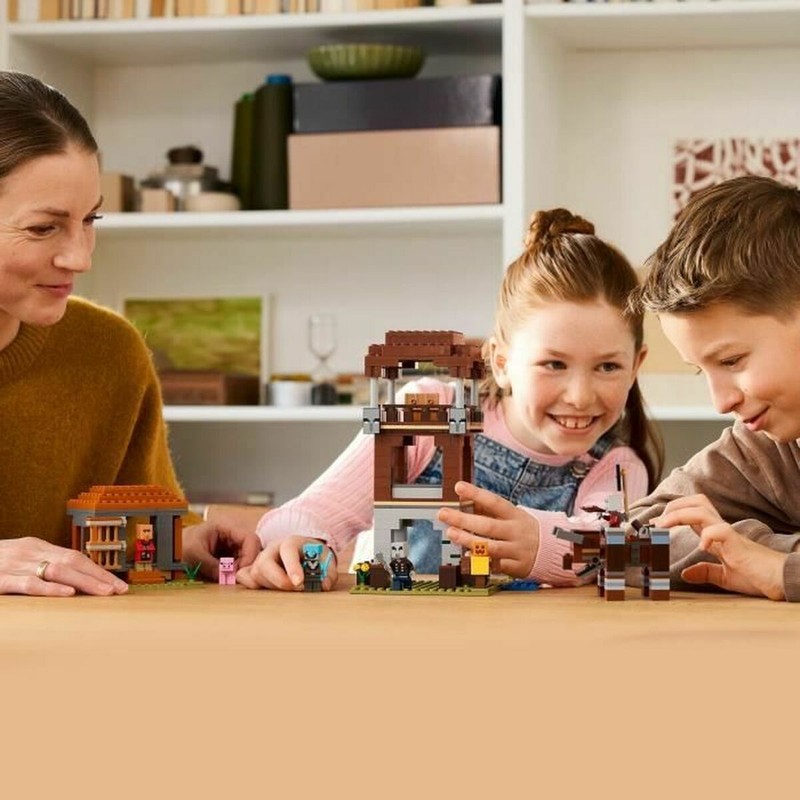 Bloques construcción infantiles LEGO Minecraft Devastador