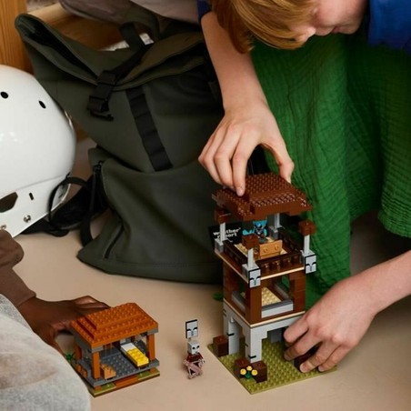 Set construcción educativo LEGO Minecraft creatividad