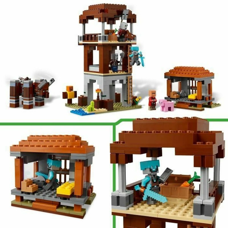 Juguete construcción motricidad fina LEGO Minecraft