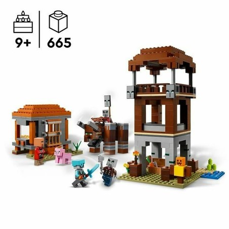 Escenario juego LEGO Minecraft 21278 aventura