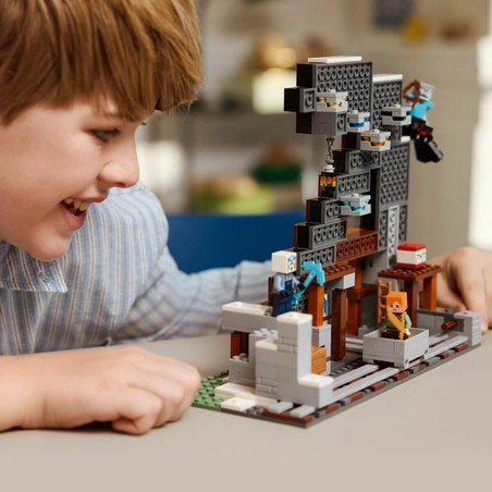 Juguete construcción motricidad fina Lego Minecraft