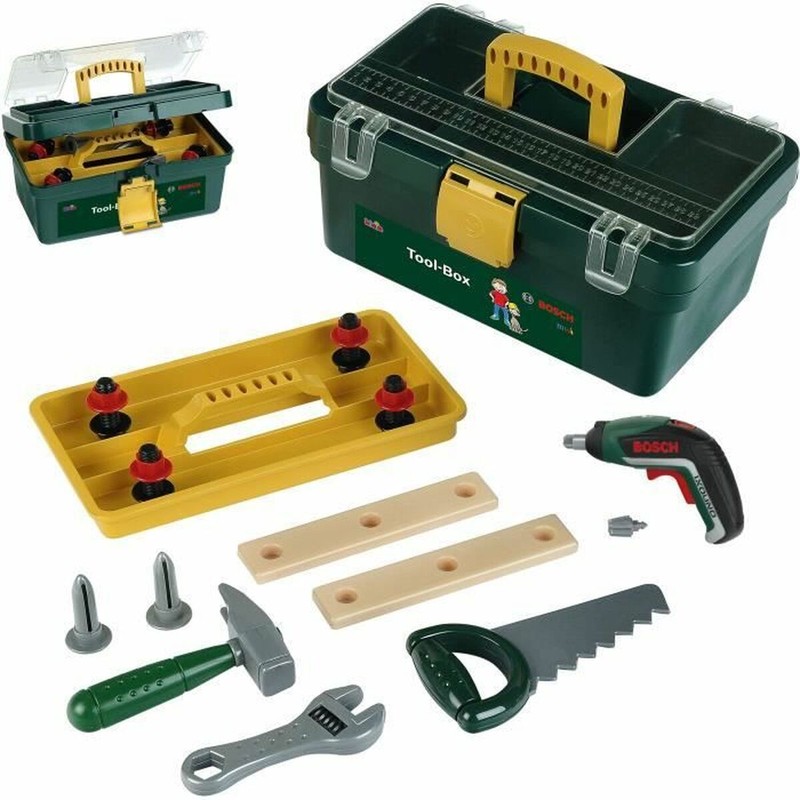 Juego de herramientas Klein para niños. Juguetes construcción niños.