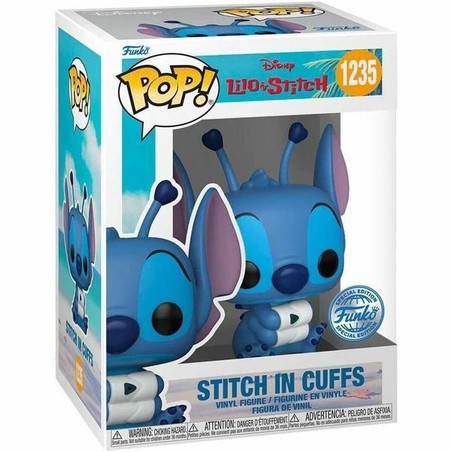 Funko Pop Stitch con esposas, figura coleccionable oficial Disney