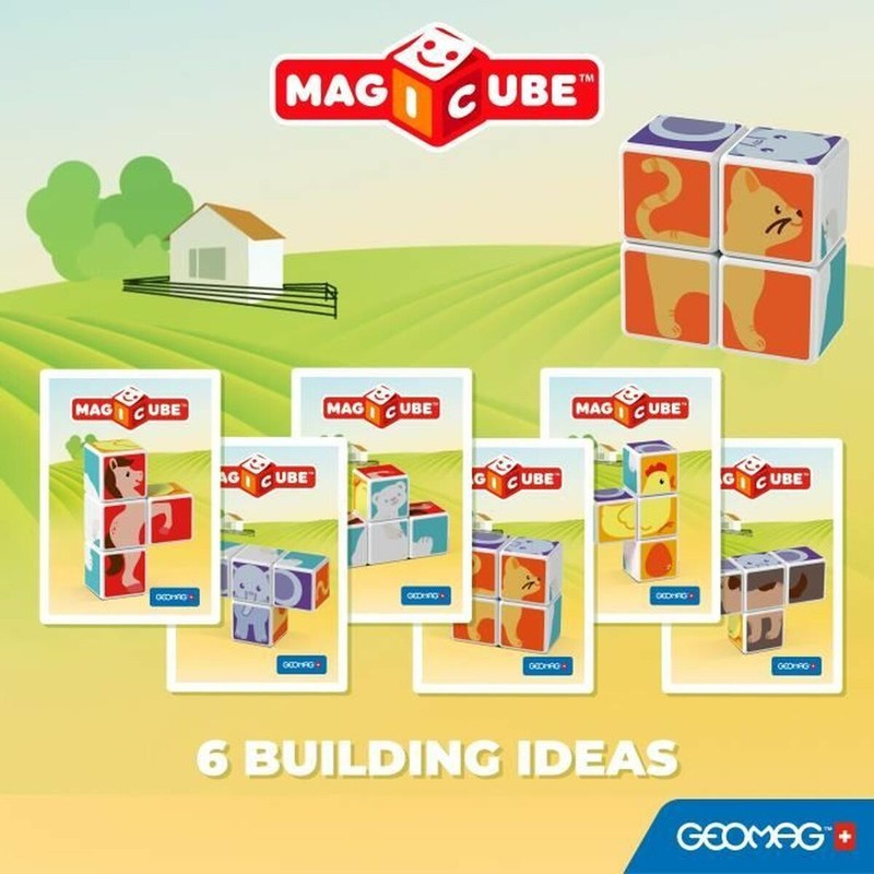 Set construcción educativo Geomag para motricidad fina