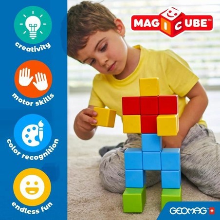 Geomag Magicube bloques apilables para el desarrollo temprano