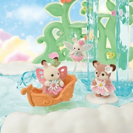 Detalle de la Figura Sylvanian Families 5815, parte de un set construcción educativo