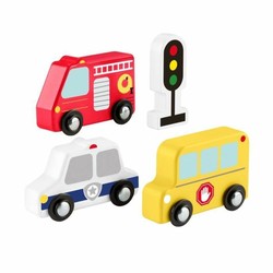 Juguetes construcción niños Fisher Price de madera articulados