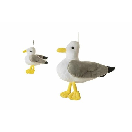 Juguetes construcción niños peluche gaviota 12cm