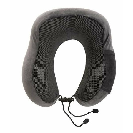 Peluche ergonómico marrón, compañero de viaje para niños activos