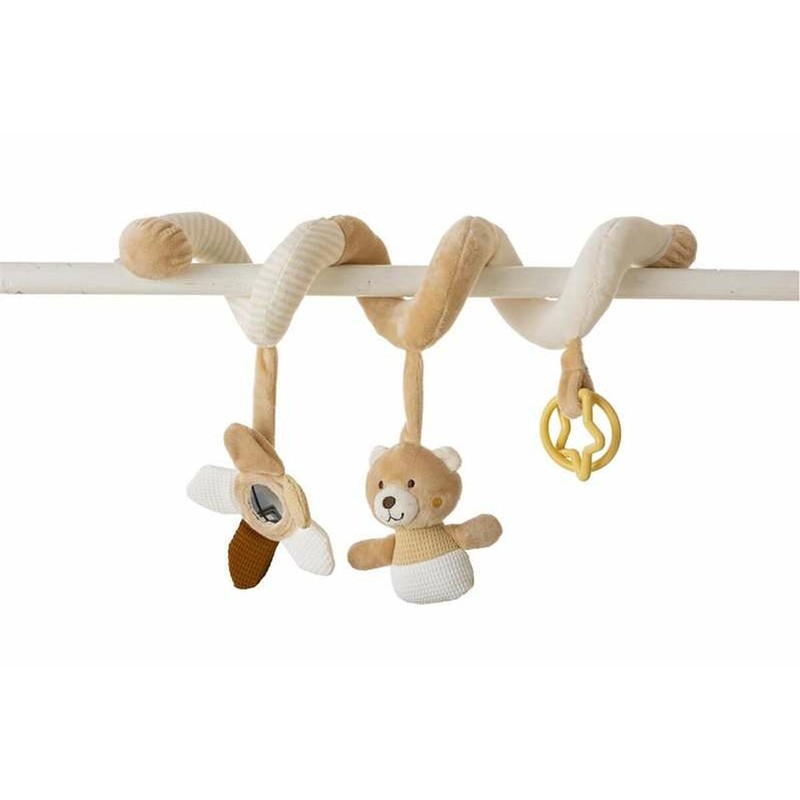 Peluche oso infantil espiral beige