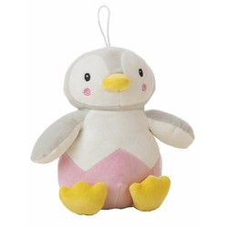 Peluche Pingüino Rosa Risi BigBuy Kids, juguete suave infantil
