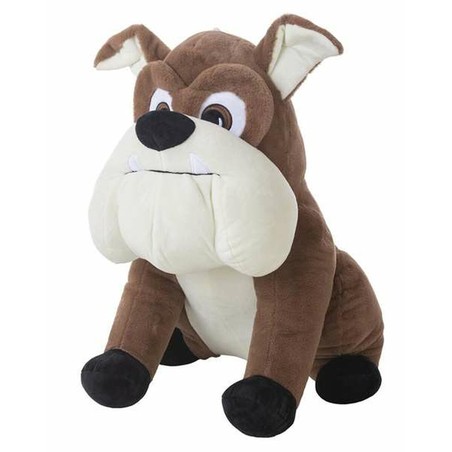 Peluche Bulldog de Poliéster 45cm