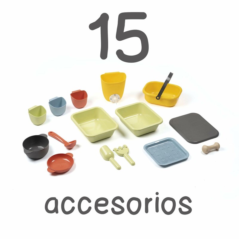 Set construcción 100 piezas Smoby para creatividad