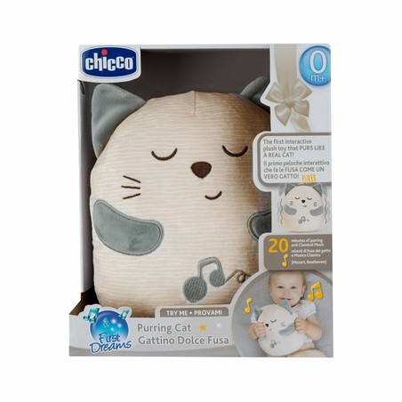 Peluche suave para bebés de 0 meses, compañero de juegos