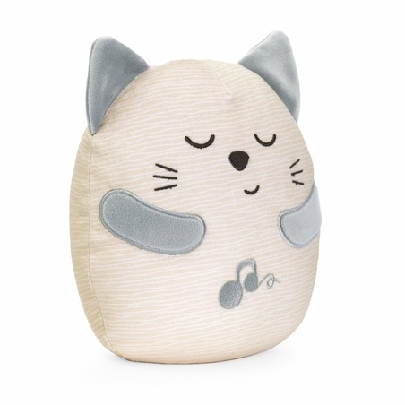 Juguete desarrollo auditivo para bebés, peluche Chicco Gato