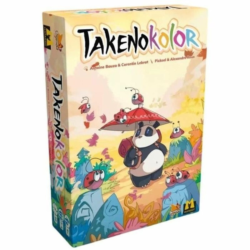 Juegos mesa niños Asmodee Takenokolor en caja