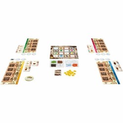 Juegos mesa niños Asmodee Coffee Rush, juego de estrategia divertido 2