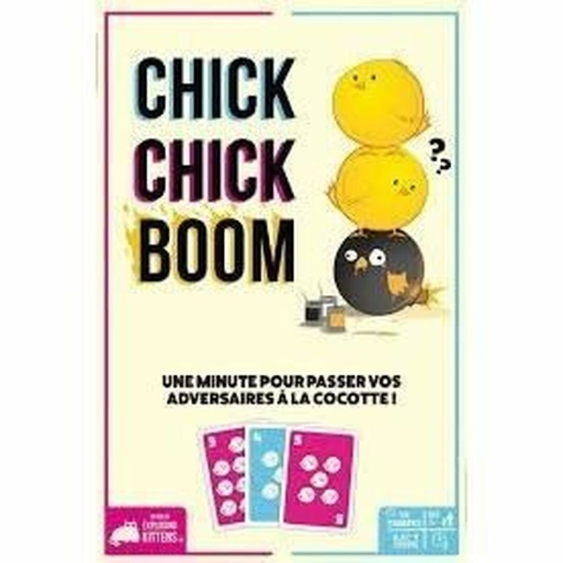 Chick Chick Boom, juego mesa educativo para desarrollar memoria