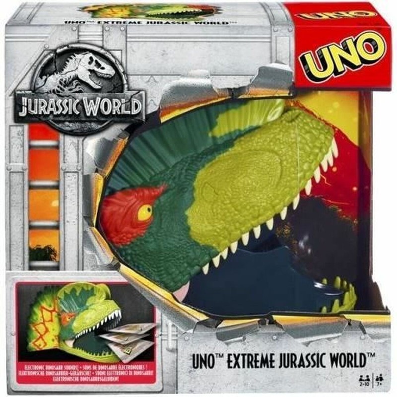 Juegos Mesa Niños UNO Jurassic World Mattel - Compra online en MegaJuguetes