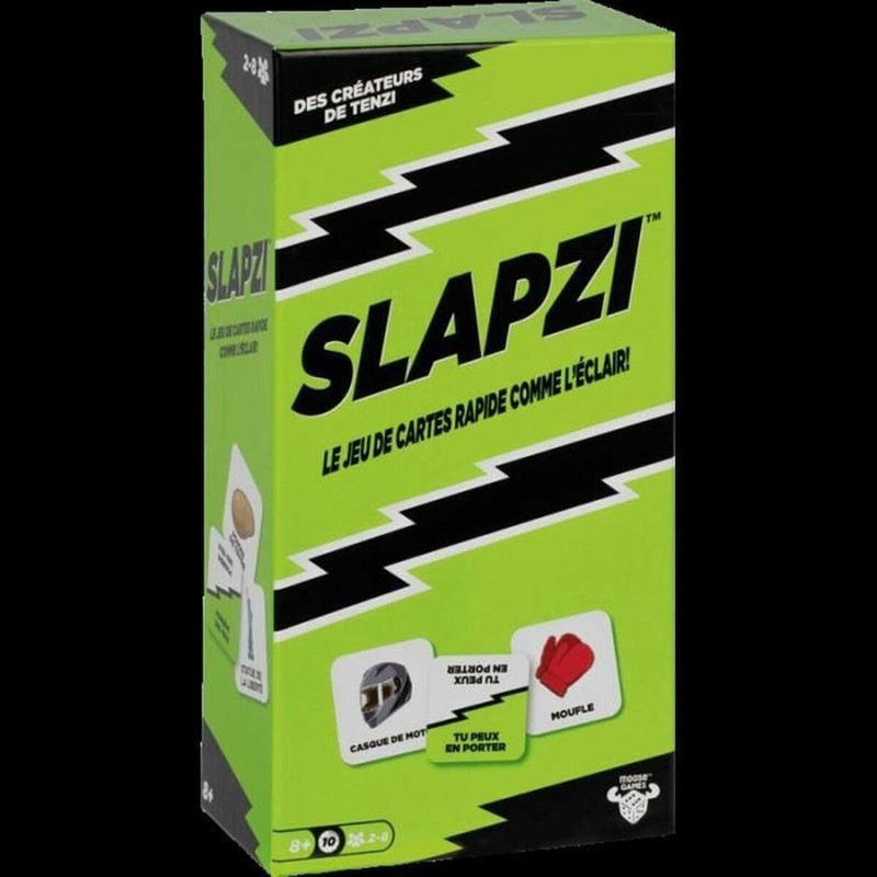 Juegos mesa niños Slapzi Asmodee, caja del juego