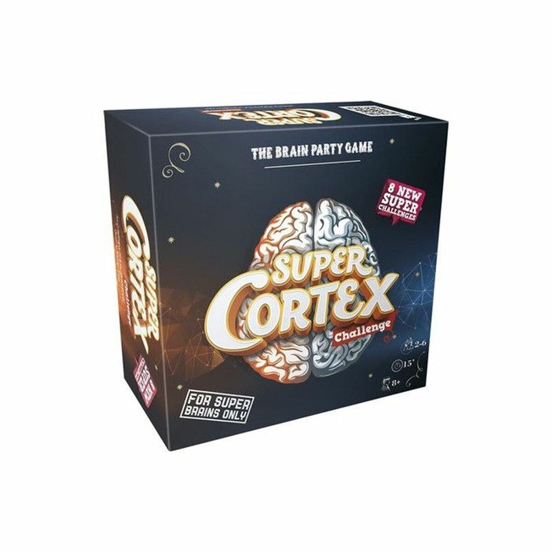 Juegos mesa niños Asmodee Cortex Super Cortex ML, caja del juego