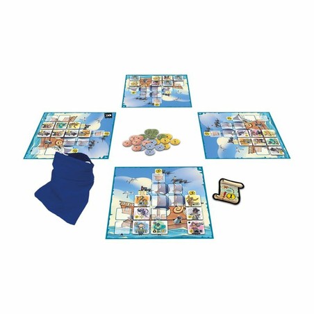 Juego cartas niños Capitán Flip, fomenta la memoria y la lógica infantil