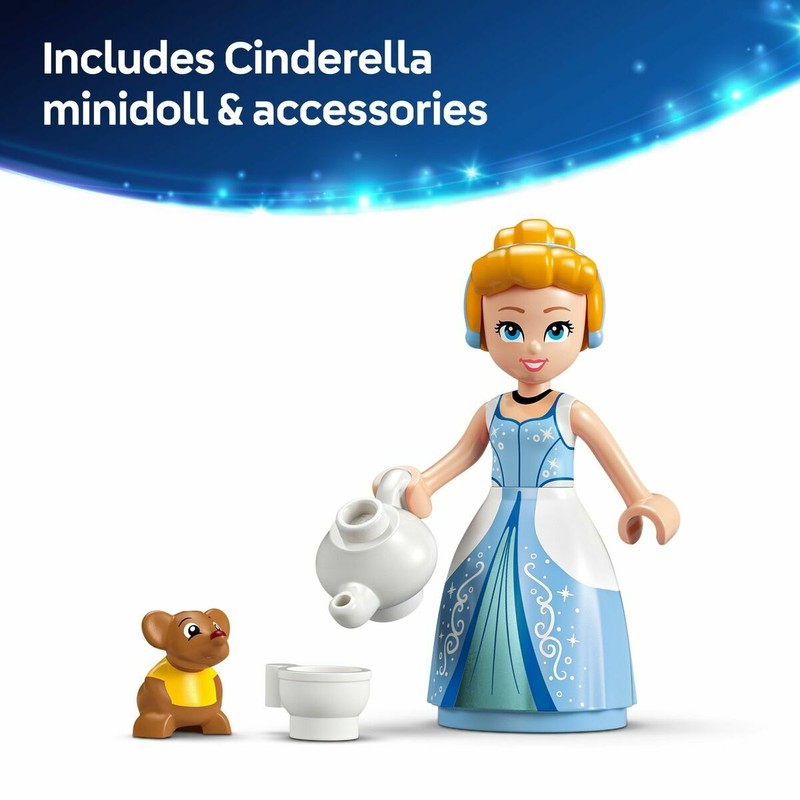 Set Lego para Niñas 9 Años: Visión frontal del modelo Cenicienta
