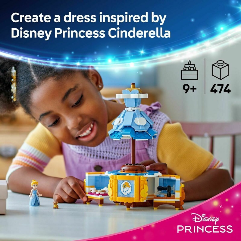Montaje Piezas Lego Disney Princess: Proceso de construcción