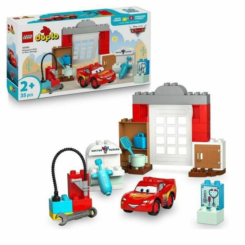Juguetes Construcción Niños LEGO Duplo Rayo McQueen y Doc Hudson - Compra online en MegaJuguetes