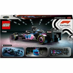 Juguetes construcción niños: LEGO BWT Alpine Team A524 F1 en pista 2