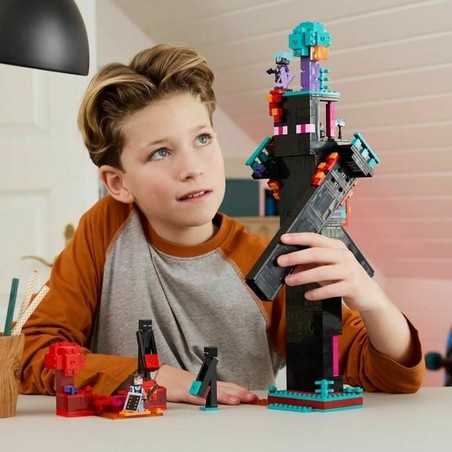 Bloques construcción infantiles Minecraft figuras coleccionables