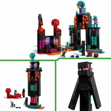 Aventura Minecraft construible con bloques de plástico