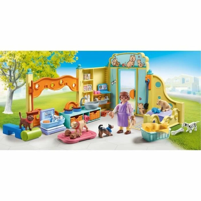 Playset Playmobil de 94 piezas, similar a un set construcción 100 piezas