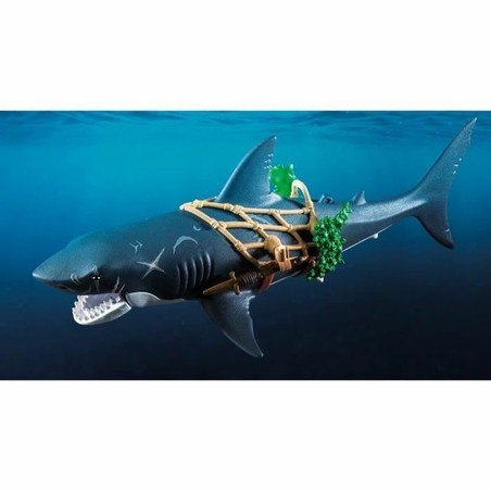 Playmobil pirata y tiburón, ideal para construcción niños 3 años