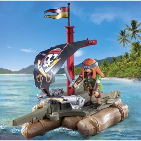 juguete Playmobil aventura, escena de piratas en el mar