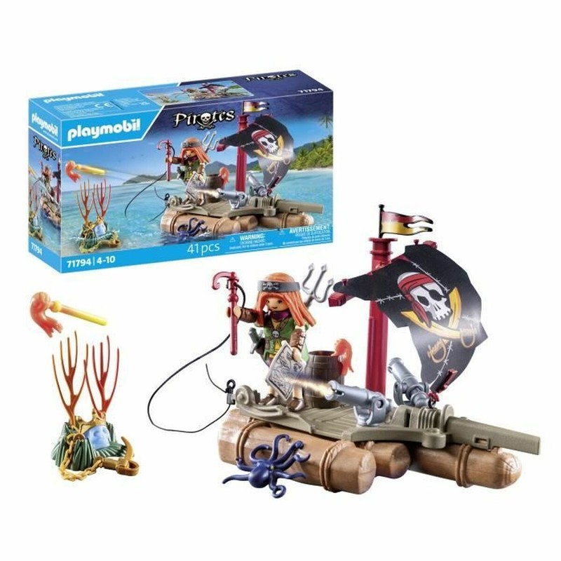 regalo Playmobil niños, set de aventura pirata