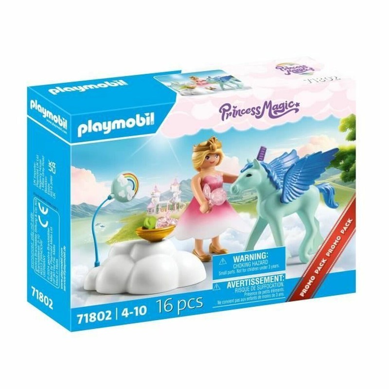 Juguetes construcción niños Playmobil Princesa Mágica volando con potro