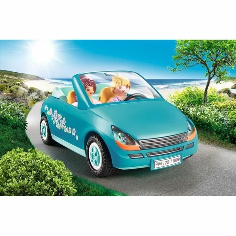 Vehículo Playmobil con accesorios para juego simbólico