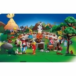 Playset Playmobil Astérix 71827 con figuras de Astérix y Obélix