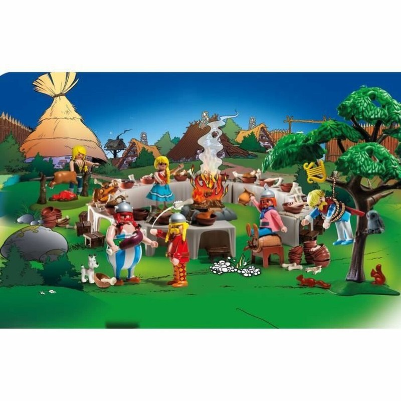 Playset Playmobil Astérix 71827 con figuras de Astérix y Obélix