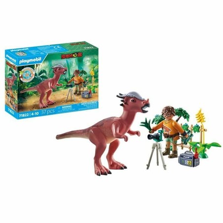 Bloques construcción infantiles Playmobil Stygimoloch y explorador
