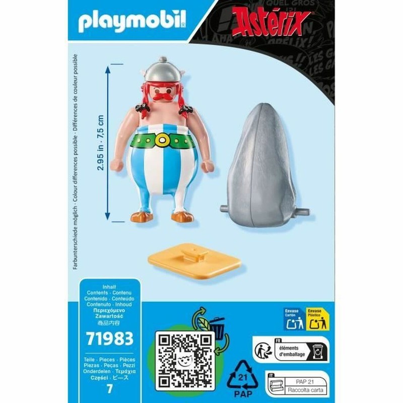 Bloques construcción infantiles Playmobil figuras
