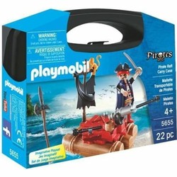 Juguetes construcción niños: Playset Playmobil Maleta Pirata 22 Piezas