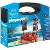 Juguetes construcción niños: Playset Playmobil Maleta Pirata 22 Piezas