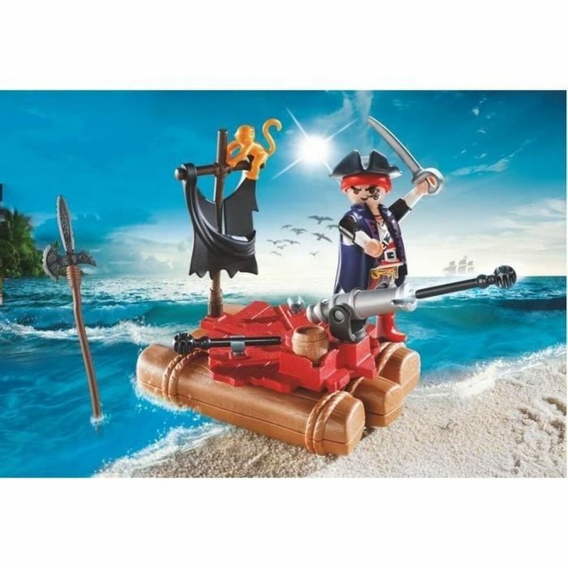 Escena de juego con Playmobil piratas, perfecto para construcción niños 3 años