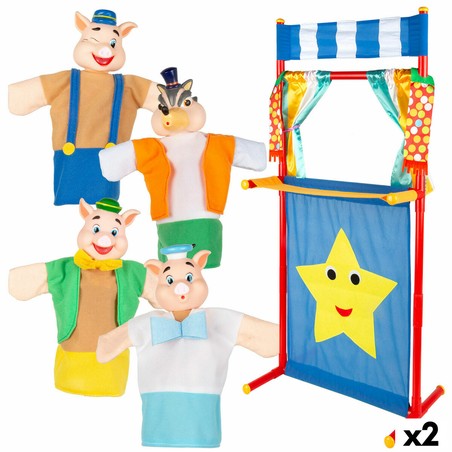 Juguetes construcción niños: Teatro de Marionetas Colorbaby Cucu Show