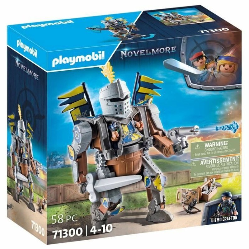 Juguetes construcción niños Playmobil Novelmore 71300 en acción