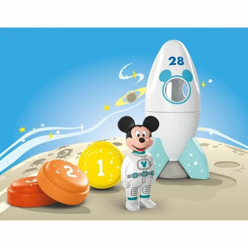 Juguete construcción motricidad fina Playmobil Mickey para niños 1 año